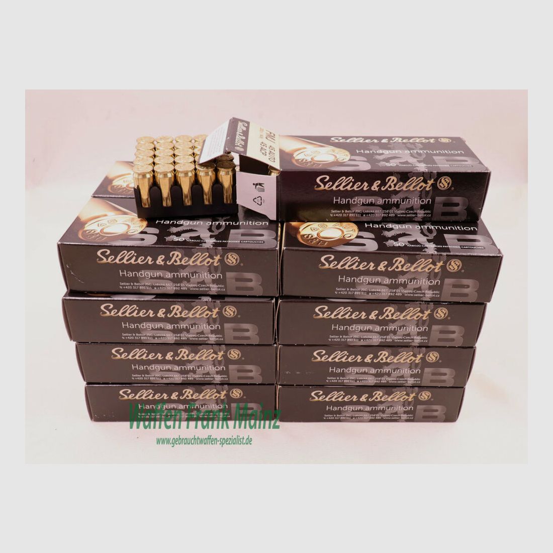 Sellier & Bellot CZ Pistolenmunition .45ACP/Auto