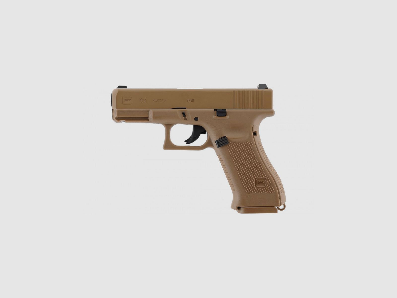 Umarex Glock 19X Desert Kal. 4,5mm, Bild 2 von 4