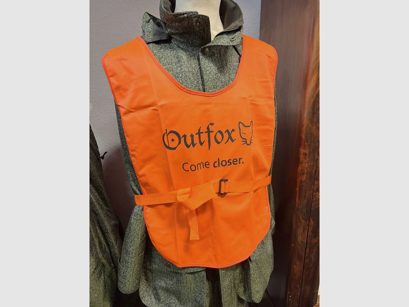 Oranje veiligheidsvest Outfox, afbeelding 1 van 3