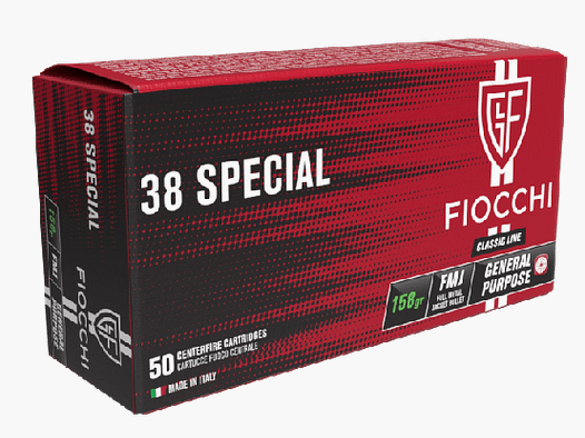 Fiocchi kal. .38 Special FMJ 158 grs po 500