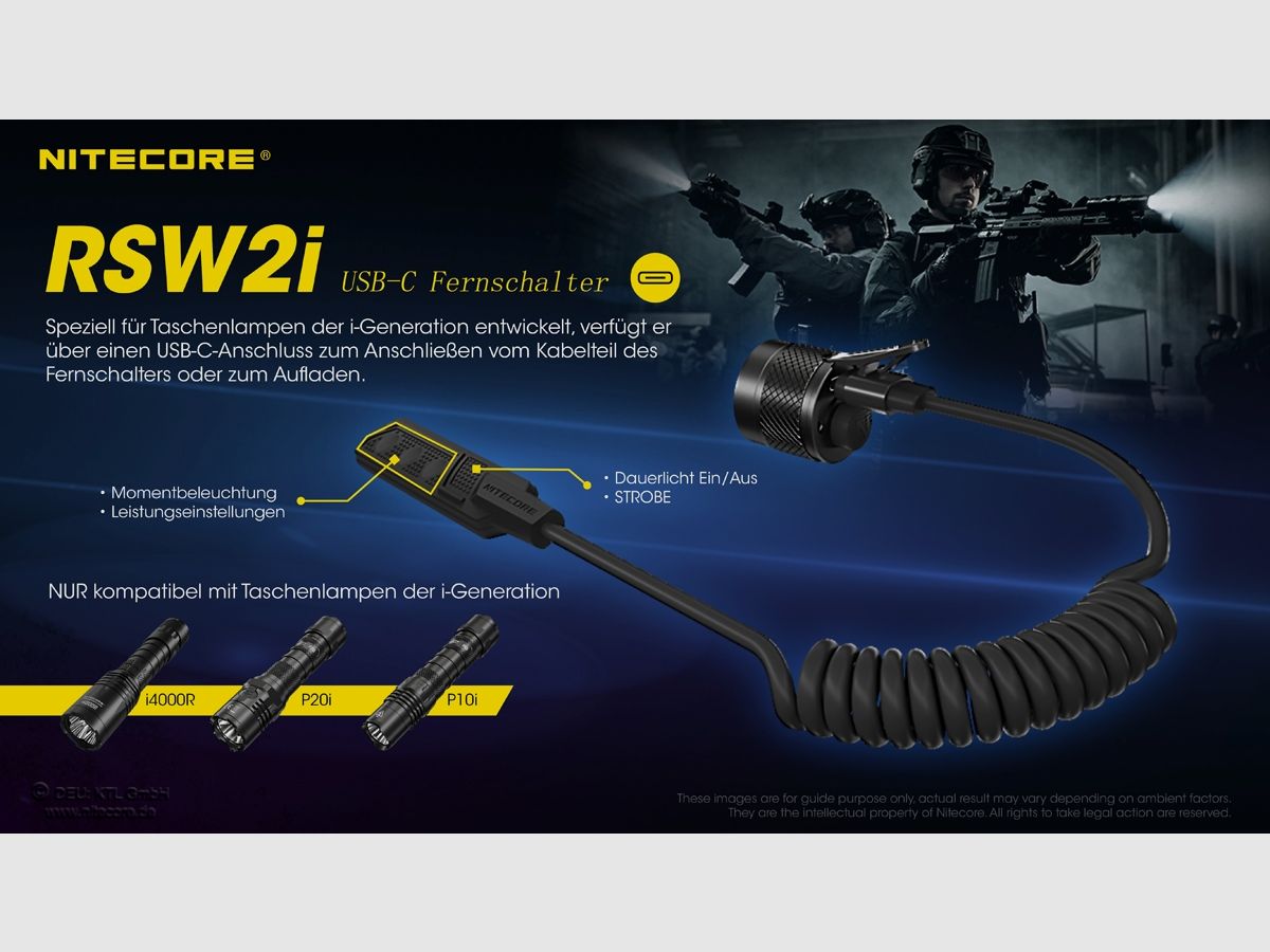 Nitecore Fernschalter RSW2i, Bild 3 von 3