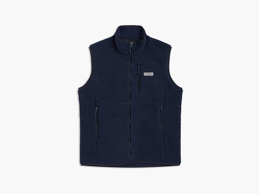 Bergans Lunnan Pile Fleece Vest Women Navy Blue XL