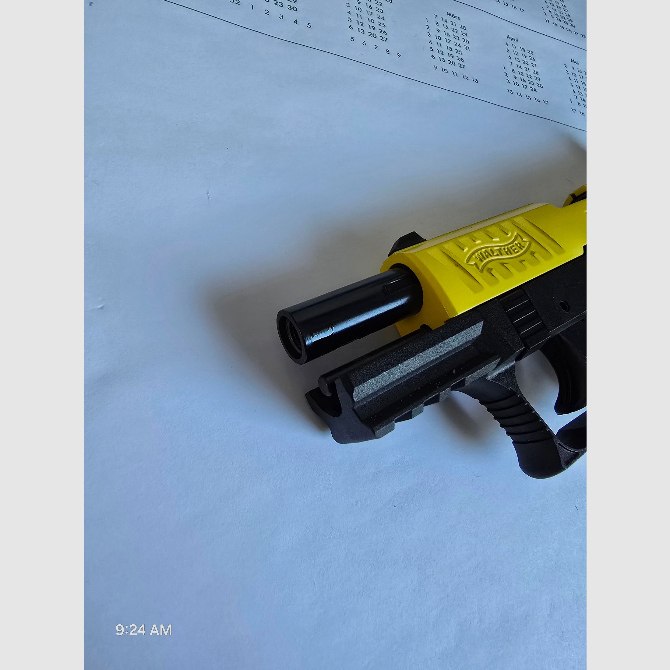 Walther P22Q Black/Yellow Sondermodell