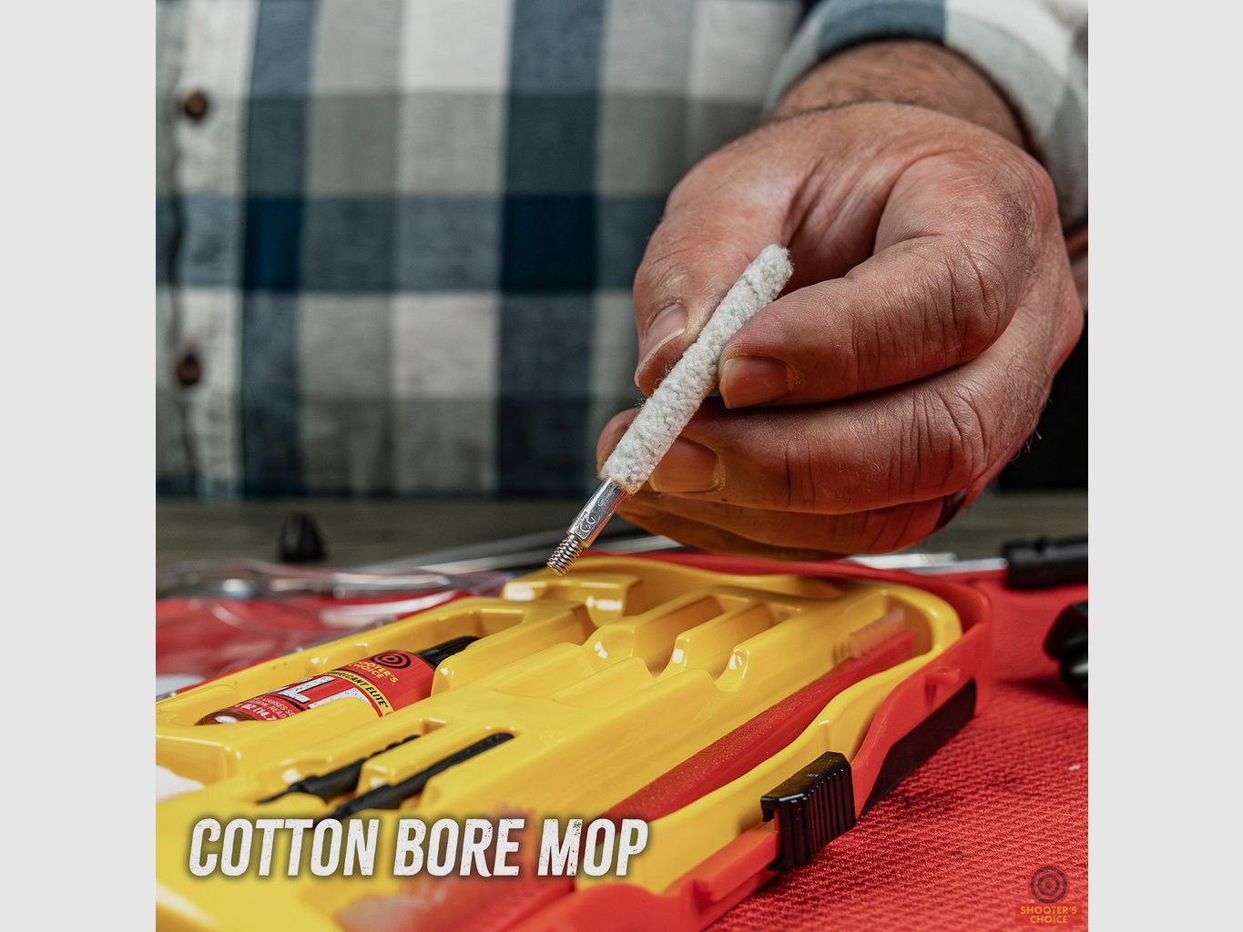 Shooter's Choice Gun Cleaning Kit .22 / .223 – 8-32 incl. FP-10 Lubricant Elite CLP (SHF-SRK-22)