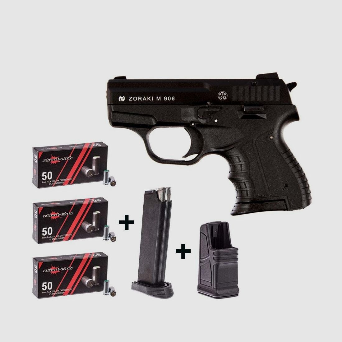 Zoraki 906 schwarz / chrom