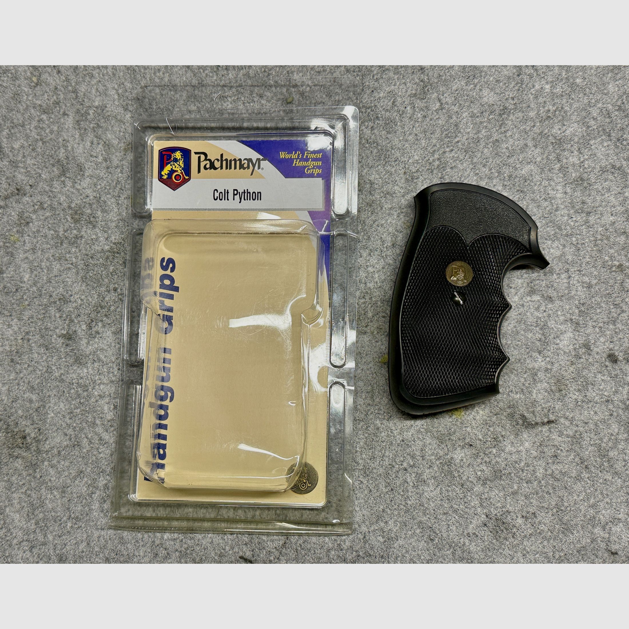 Empuñadura Gripper Pachmayr Colt Python