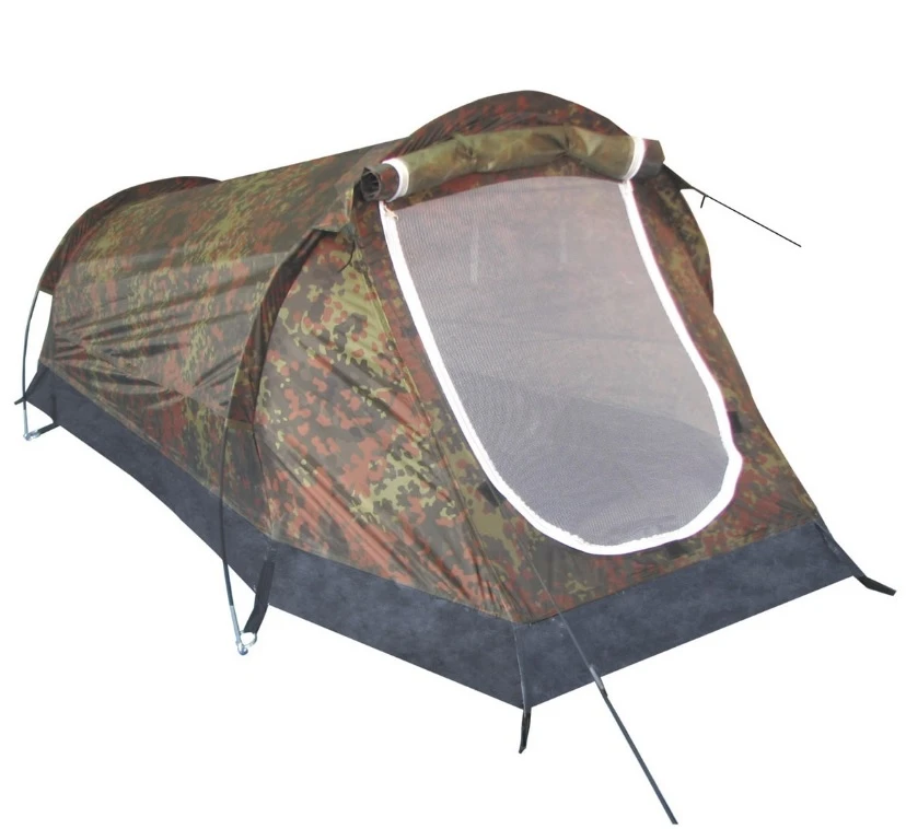 Namiot norka jednoosobowy 1,3 kg Flecktarn - MFH Outdoor