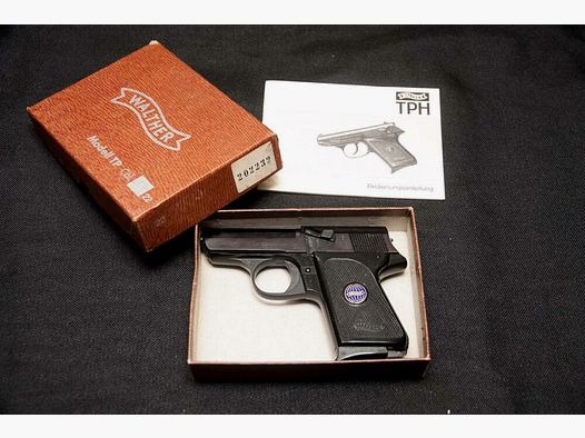 Walther z oryginalnym pudełkiem, numer zgodny TP polowanie na zwierzęta, polowanie na budowle, polowanie na pułapki