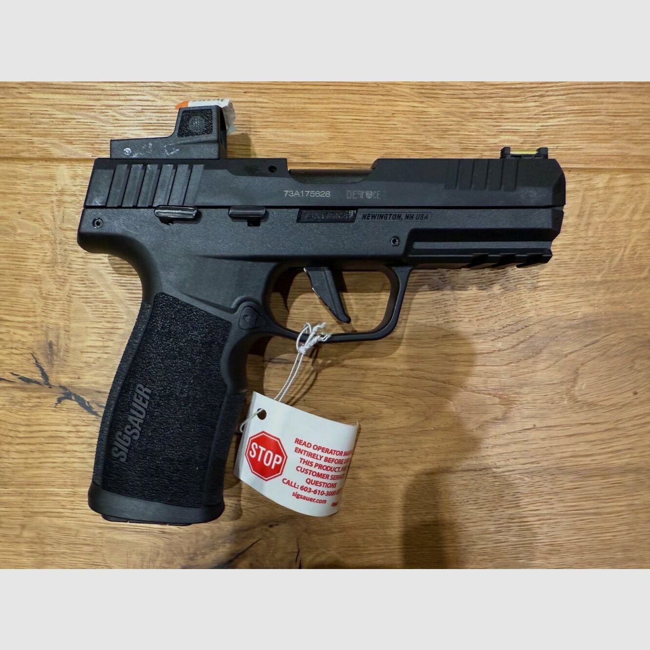 SIG SAUER P322 RXZE Schwarz .22 lr HV