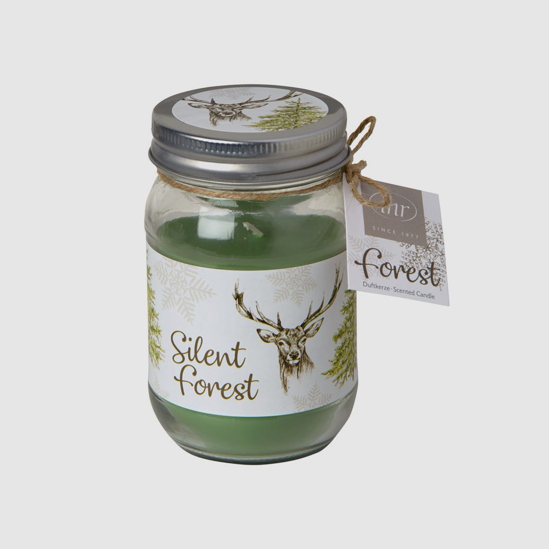 Scented Candle in Glass Winter Wildlife