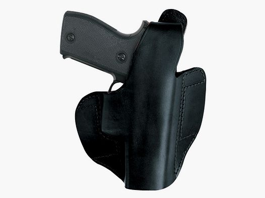 AKAH Holster (Leder) f. SIG P225/GLOCK17 u.a. Quickflat
