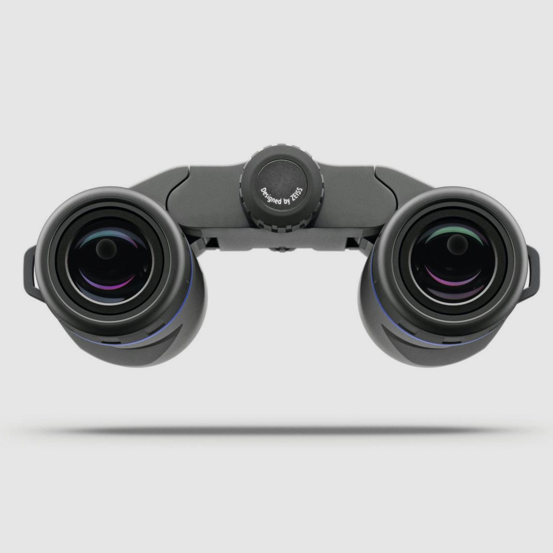 Lornetka ZEISS Terra ED Pocket 8x25 z paskiem na ramię i torbą czarno-szara