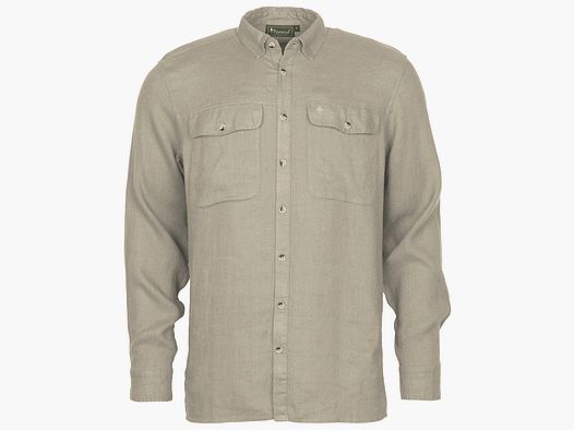 Pinewood Hemd Värnoma Nature Safe Linen Beige