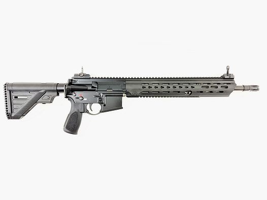 H&K MR223 A3 con canna da 16,5" e lunga protezione per le mani Slim Line