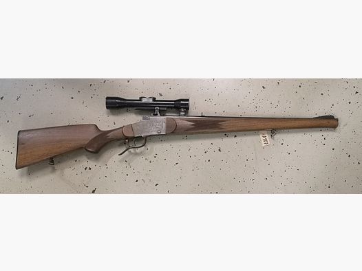 Blockbüchse, Blockstutzen Einzellader Büchse .22lfb / .22lr PGH Suhl