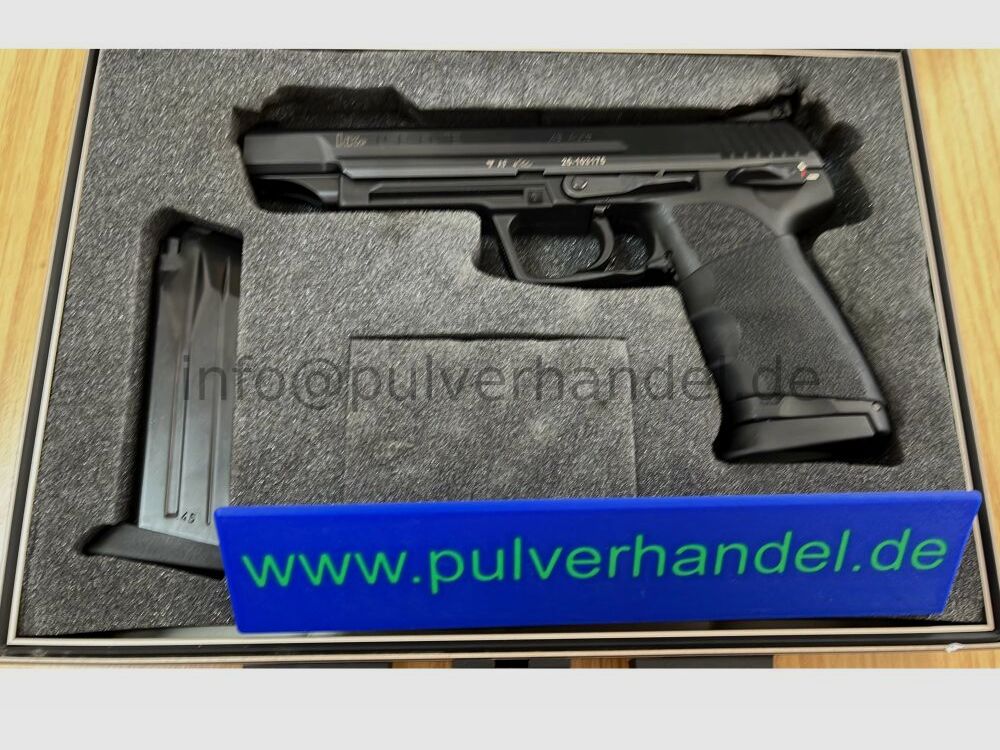 Heckler & Koch USP Elite 6" im Koffer 2 Magazine Neuwertige Sportversion .45Auto