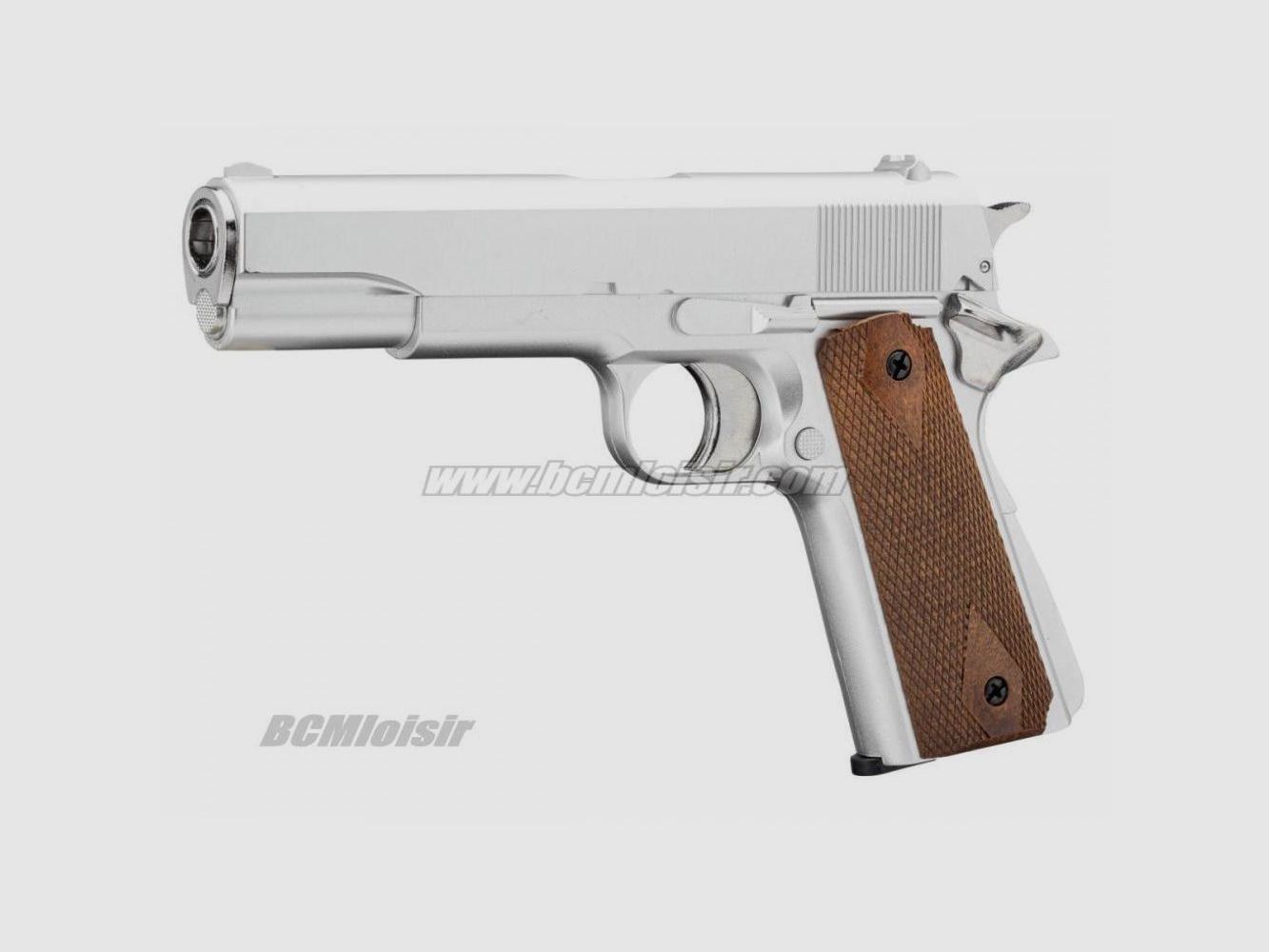 GBB 1911 Mini AW CUSTOM - Wykończenie Srebrne - Realistyczny Blowback - Precyzja i Niezawodność w Terenu, zdjęcie 5 z 5