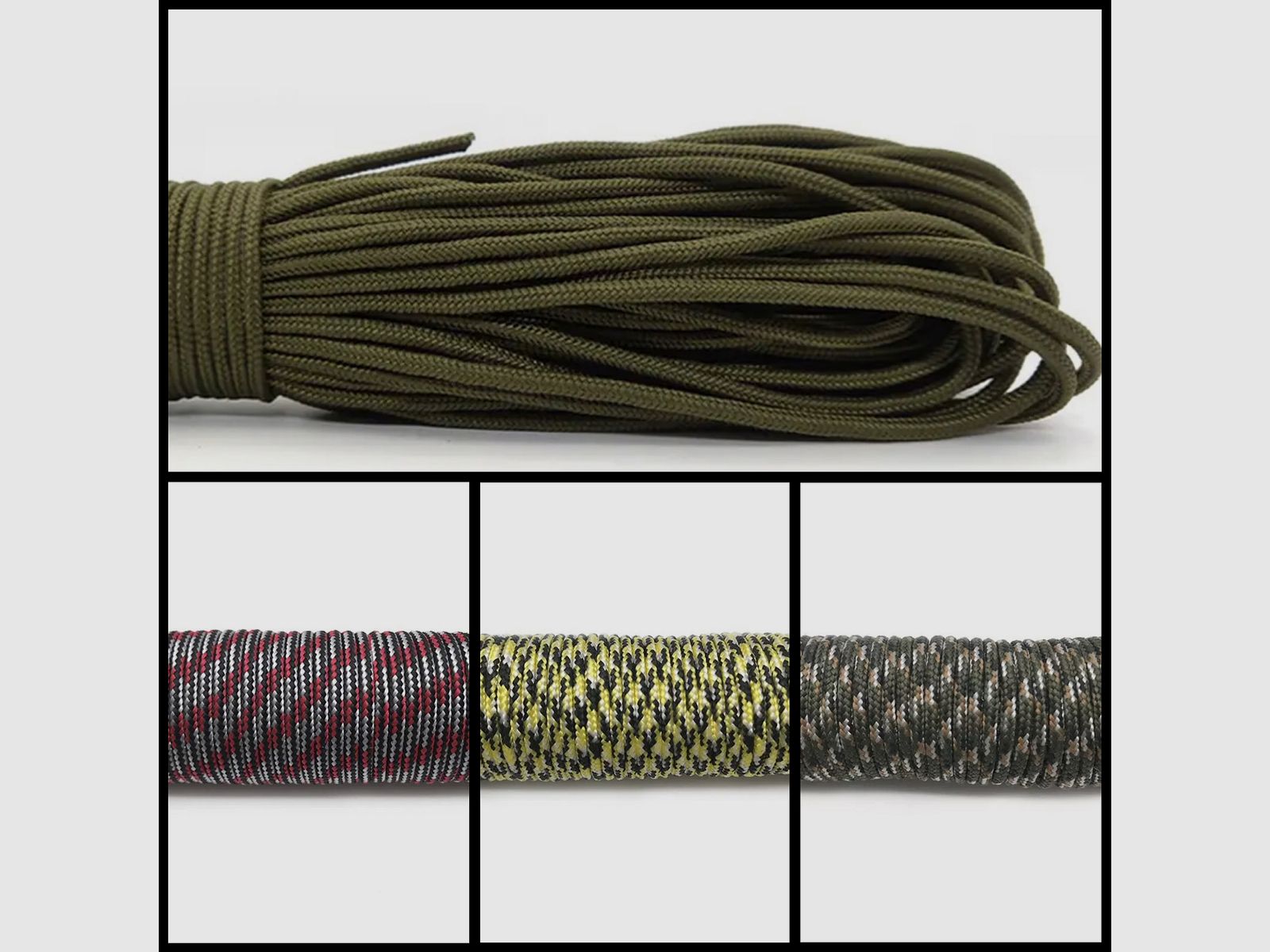 Paracorde 2 mm longueur 15 / 30 mètres (corde), image 1 sur 6