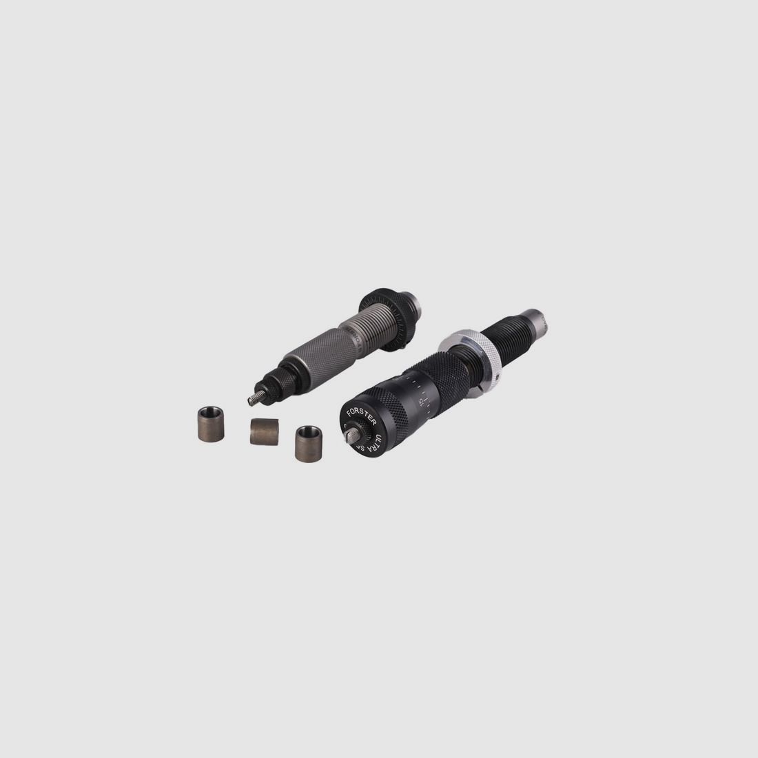 FORSTER PRODUCTS, INC. Bushing Length - Ultra Micrometer FORSTER PRODUCTS, INC. 338 LAPUA Full Length Die Set with Bushings, image 1 of 5