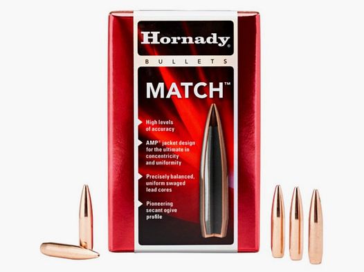Hornady BTHP Match .224 52 gr | Pocisk precyzyjny #2249