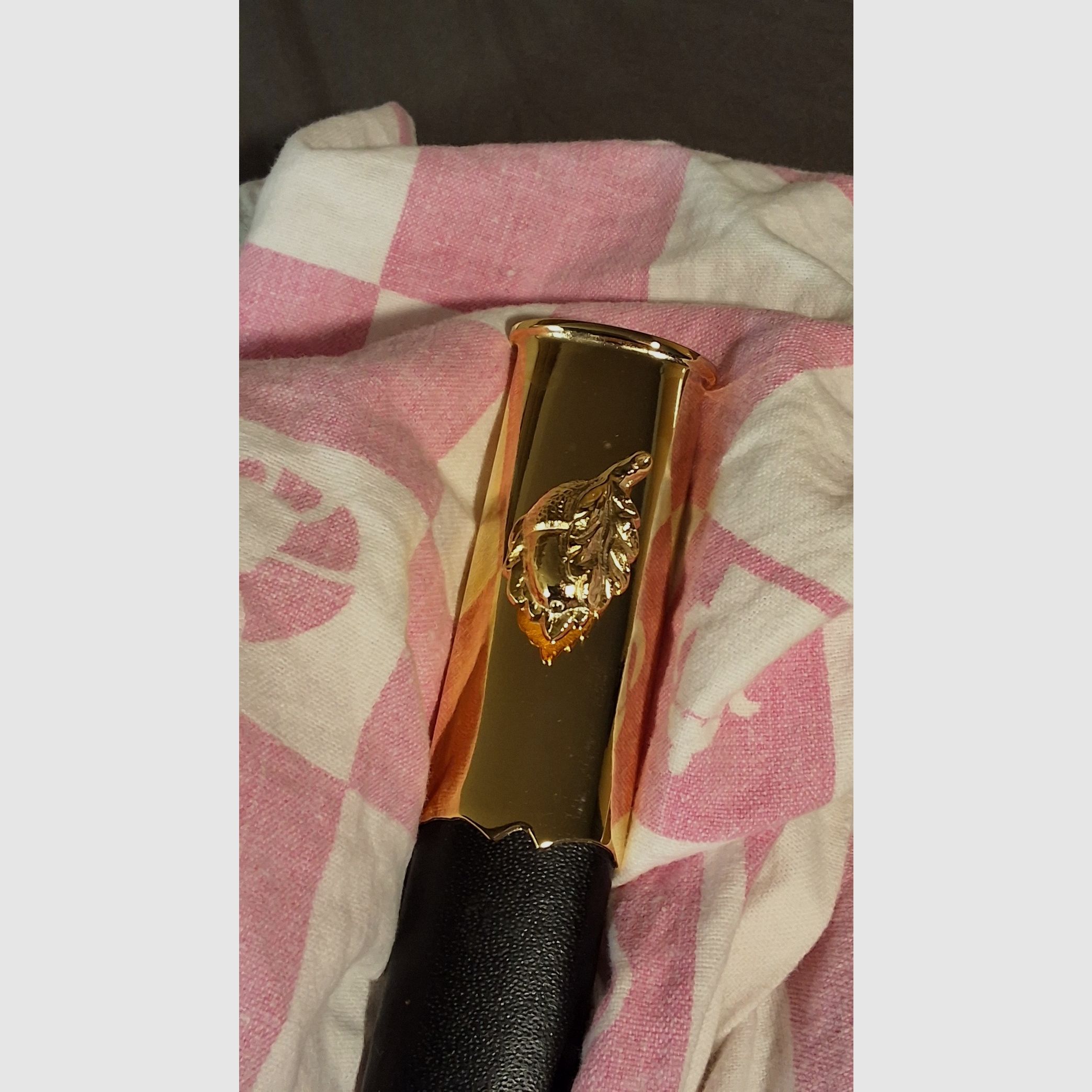 NEU -  1 Hirschfänger  -  50 cm -  24 k - Hirschhorn