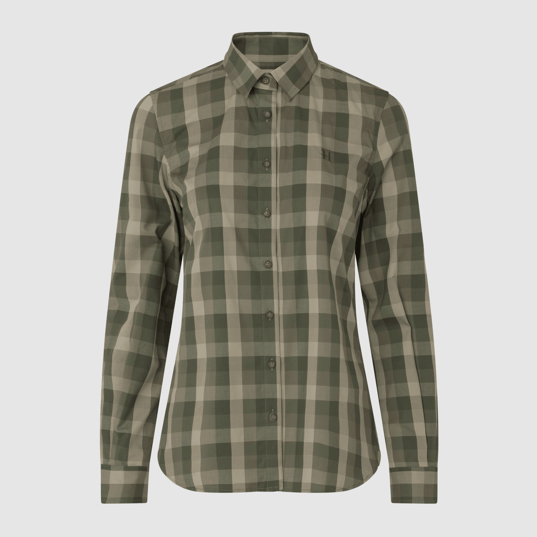 Härkila Akeena L/S Shirt Women Forest Night Check M