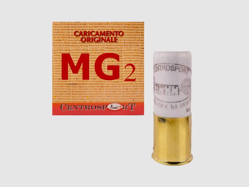 ARMERIA CENTROSPORT – Cartucce a pallini – MG2 BIANCA PIOMBO N°6