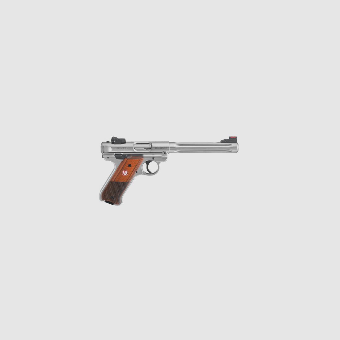 Ruger Mark IV Hunter en acier inoxydable, calibre .22lr || Pistolet