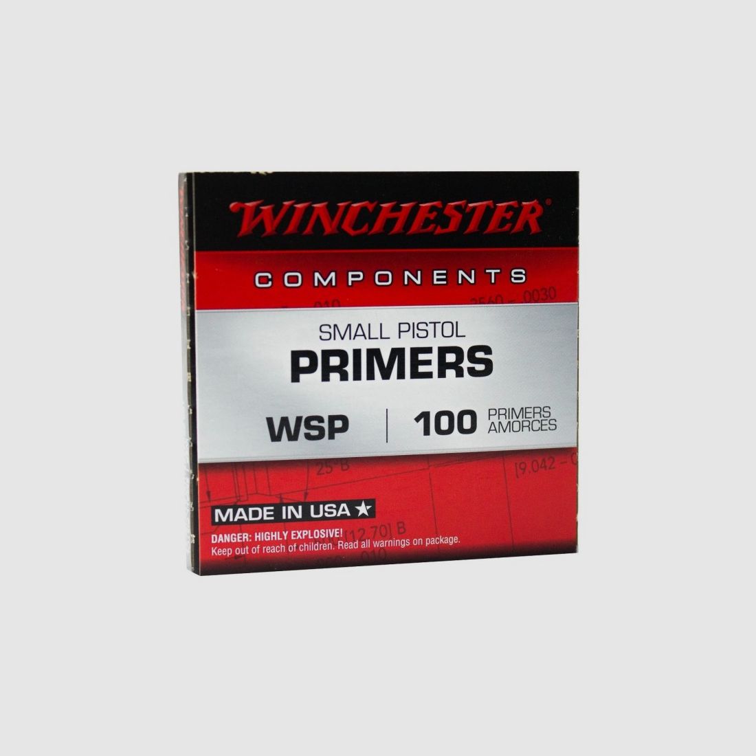 WINCHESTER SMALL PISTOL ontstekers