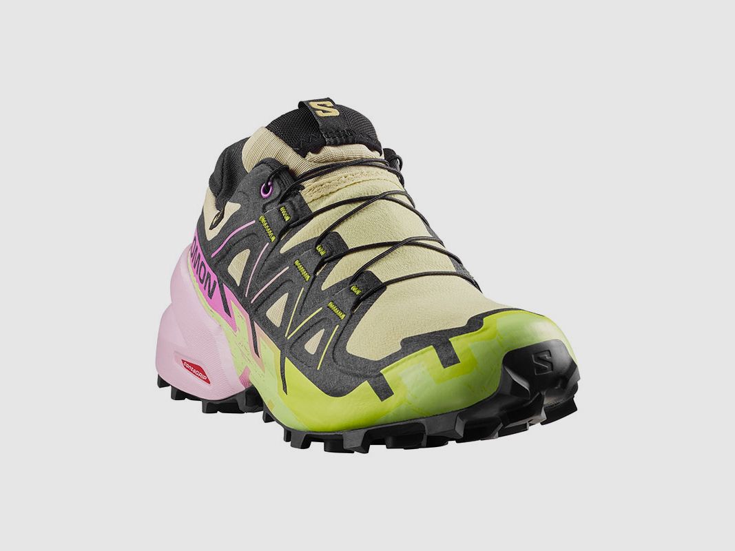 SALOMON – DAMEN – SPEEDCROSS 6 GTX W Bog/Dawn Pink/Acid Lime, Bild 5 von 7
