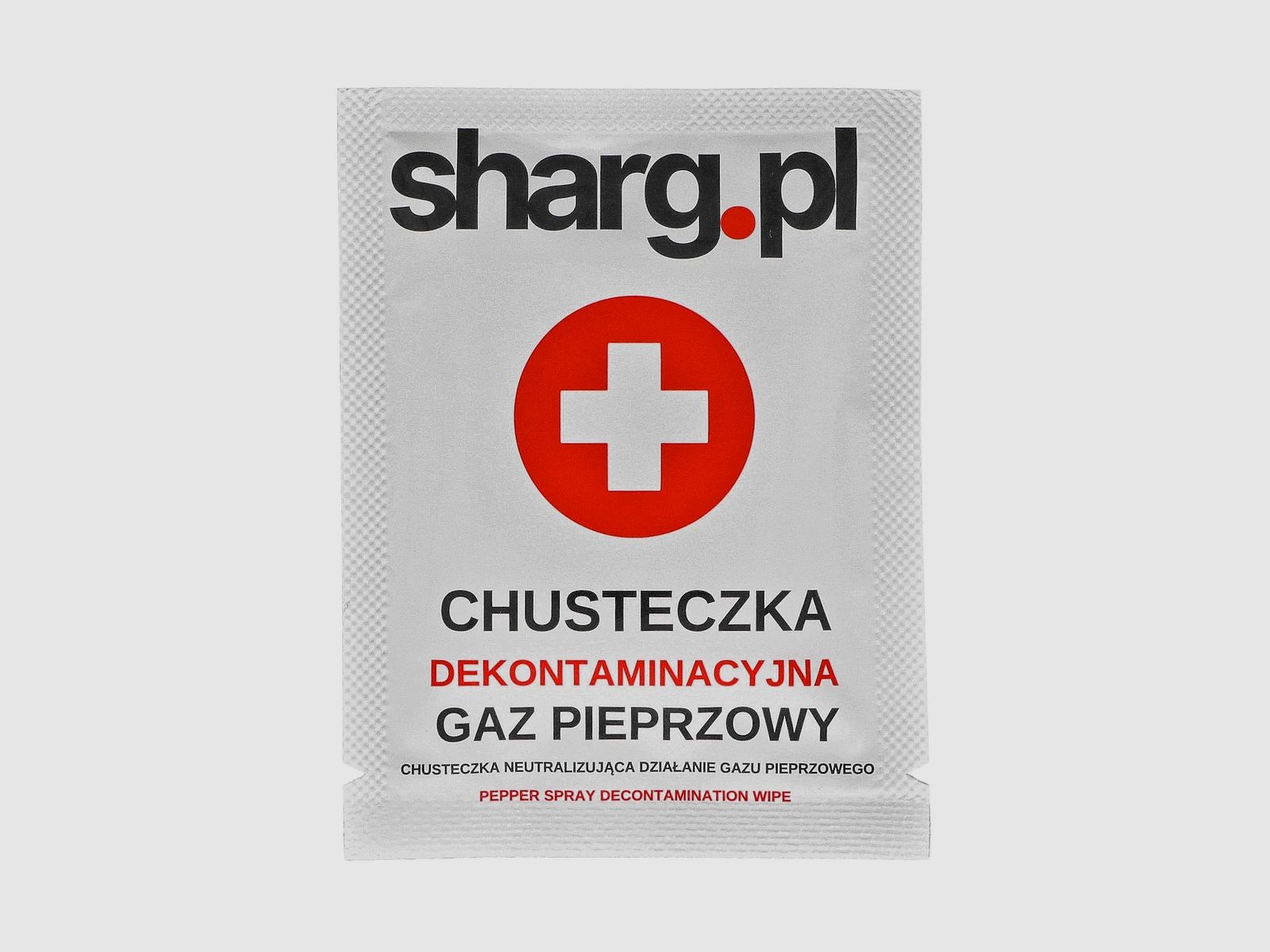 Pfefferspray-neutralisierendes Tuch
