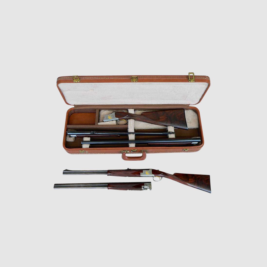 Bockdoppelbüchse FN B25, Kal. 30/06, 20/76