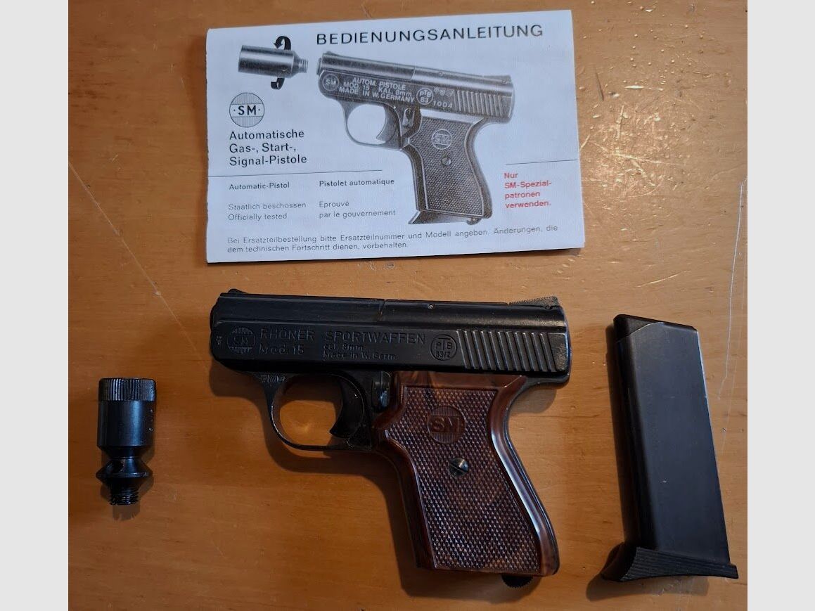Rhöner Sportwaffen Modell 15 (PTB 83/2)