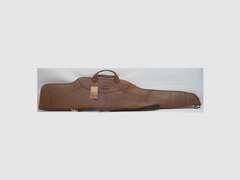 Tourbon aus hellem engl. Leder - 129cm Länge