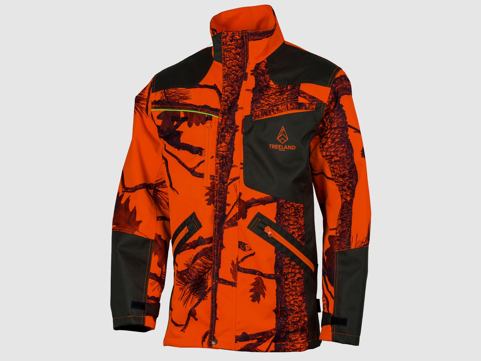 Giacca Treeland Wild Spirit Camo Orange Fire