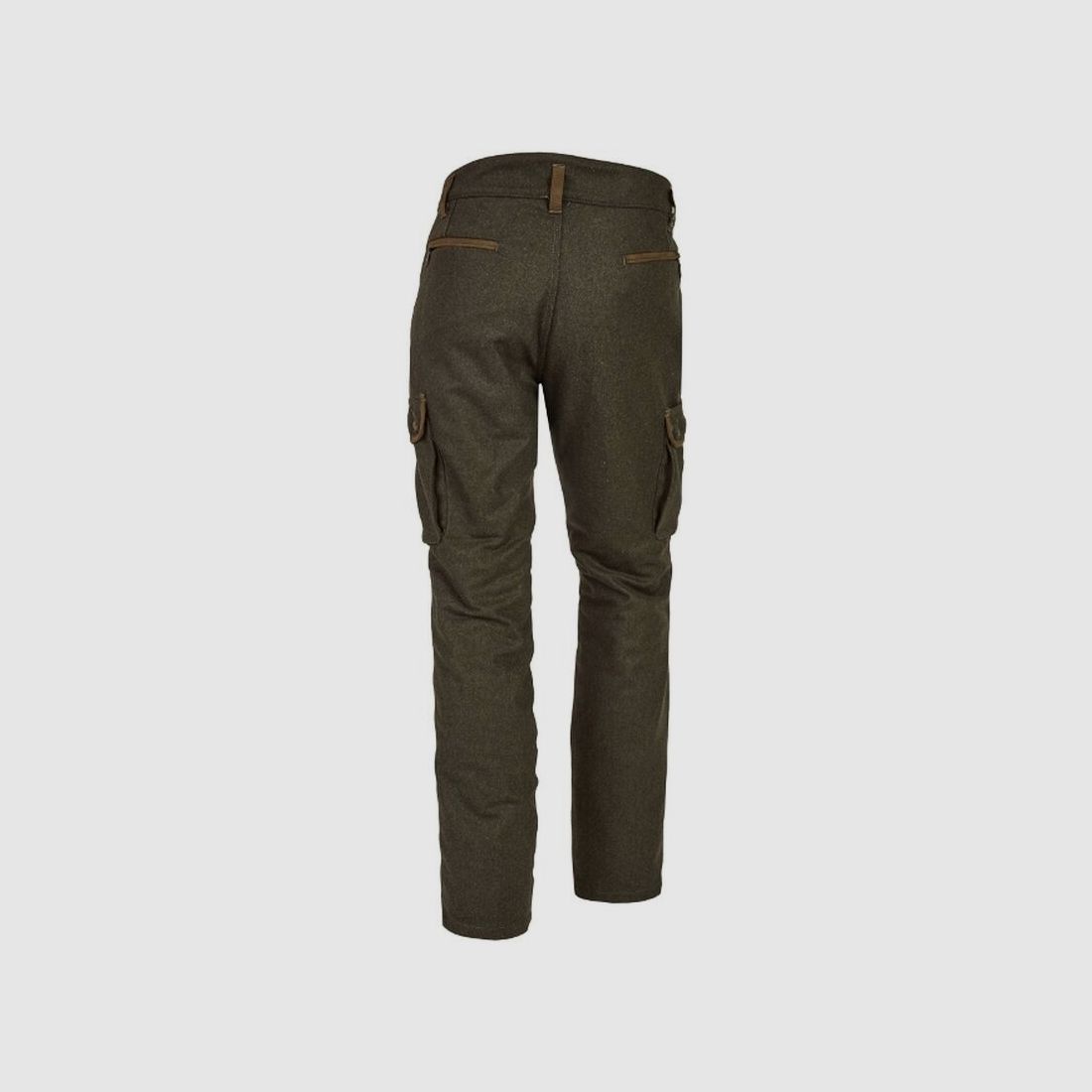 Rascher Herren Cargohose Thermo Loden Ludwig oliv