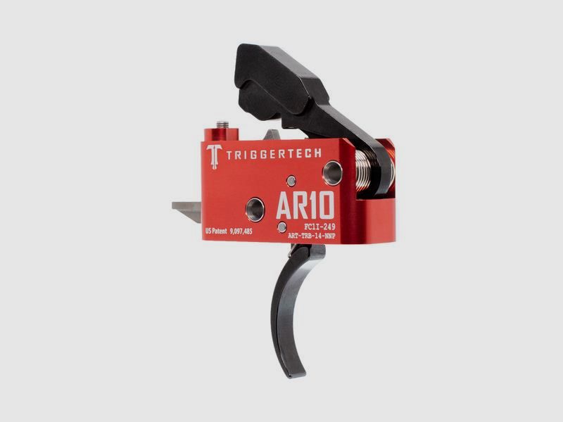 TRIGGERTECH Diamond AR-10 Deux Étages Noir PRO Courbé, image 1 sur 6