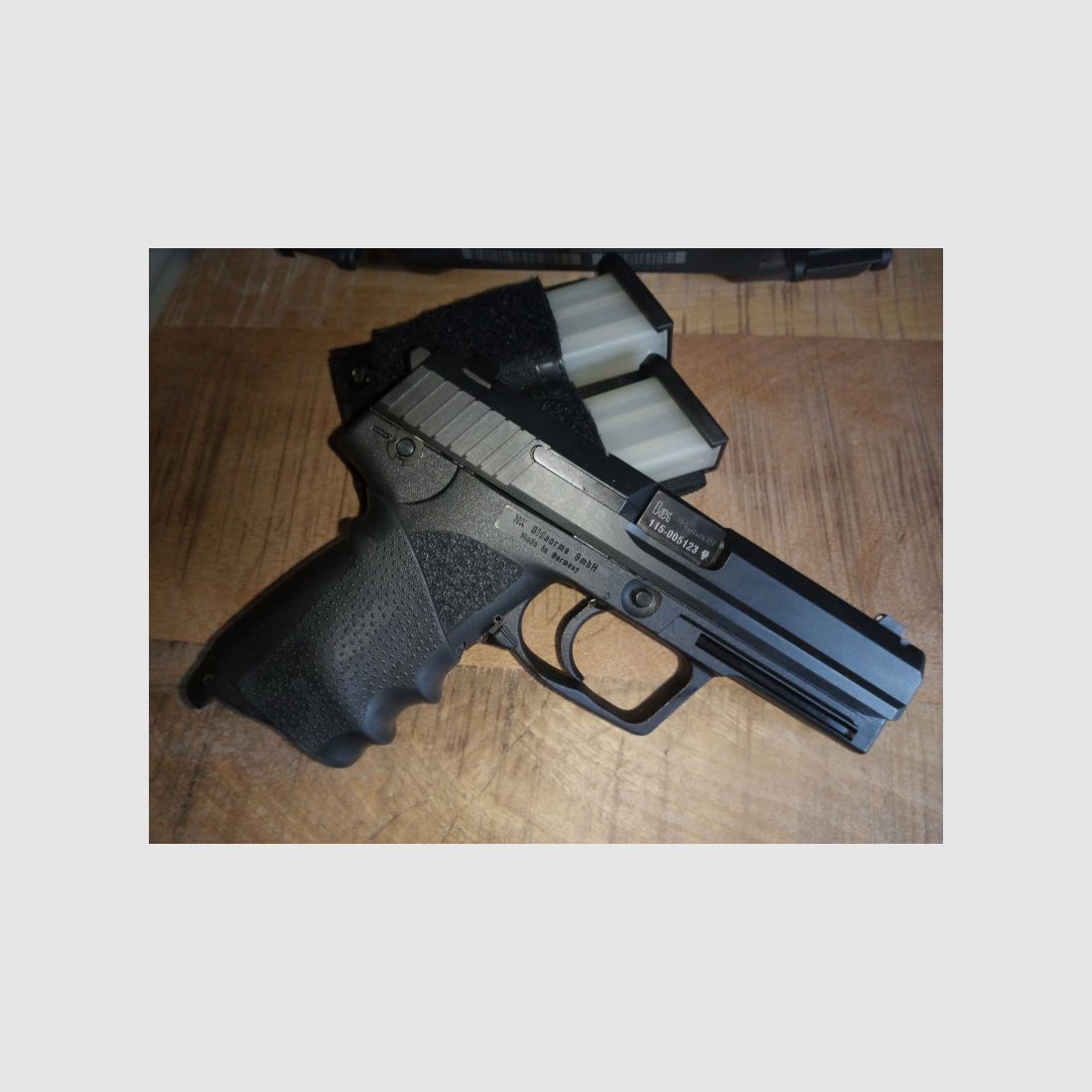 Pistole P8 Heckler&Koch, Kaliber 9x19