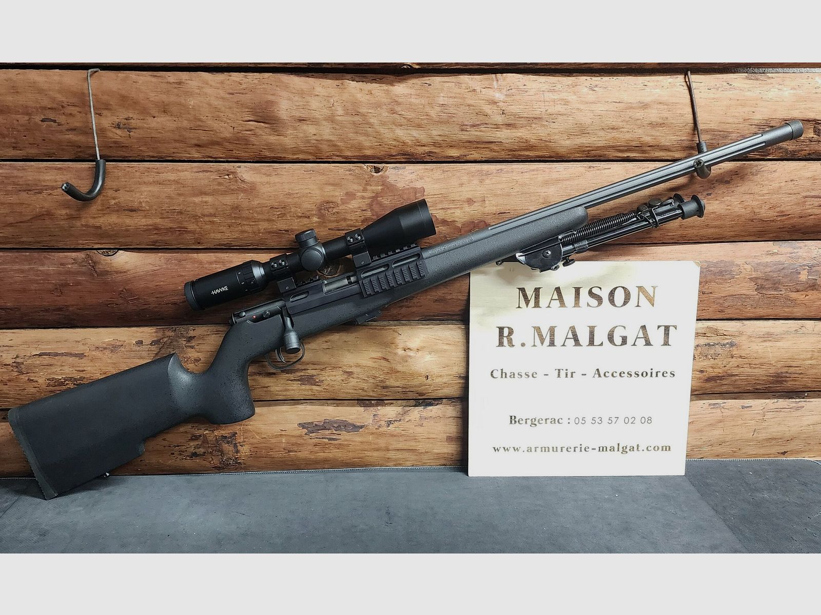SAVAGE MARK II TR Kal. 22lr Paket mit Zielfernrohr und Zweibein (auf Lager), Bild 2 von 10