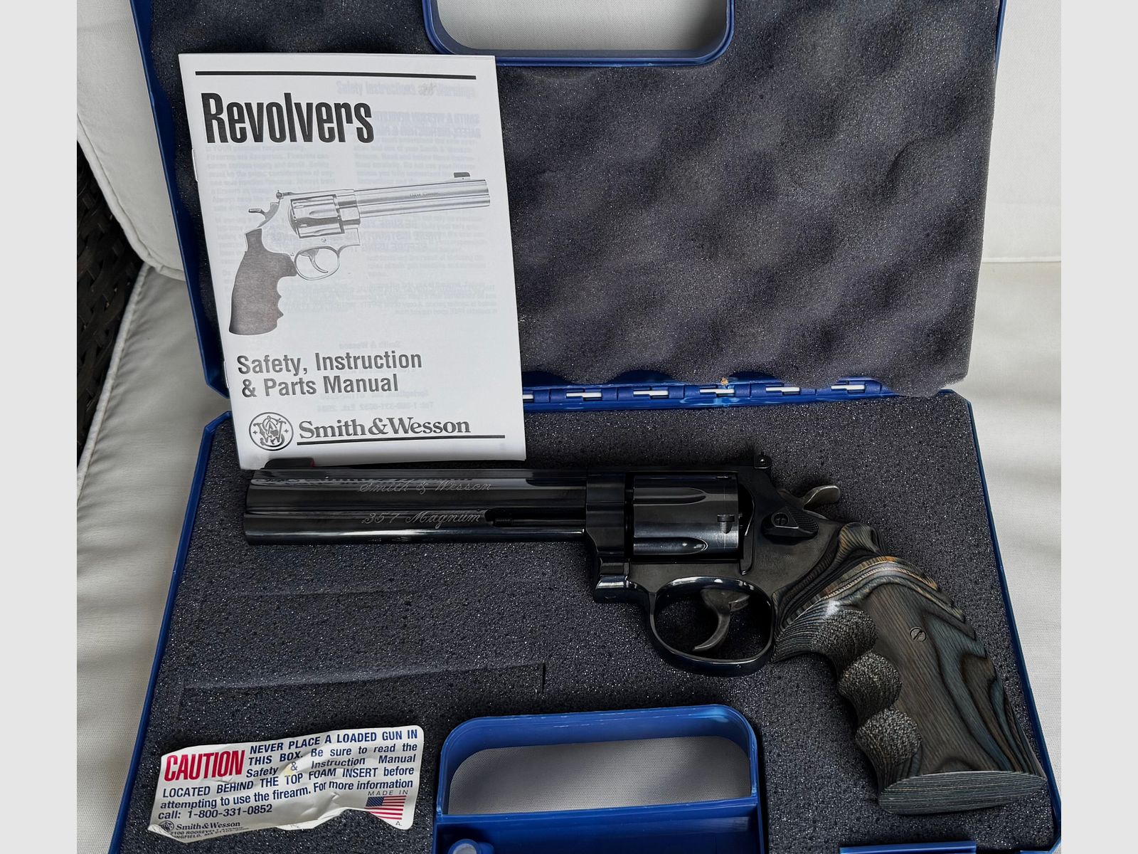 Smith and Wesson Revolver 586-5, cal. 38/357 Mag.
