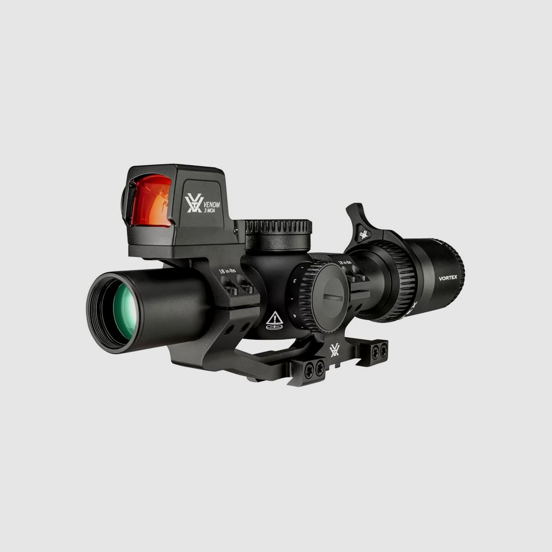 VORTEX Venom 1-6x24 SFP + Sport Cantilever + VENOM 3MOA w ZESTAWIE
