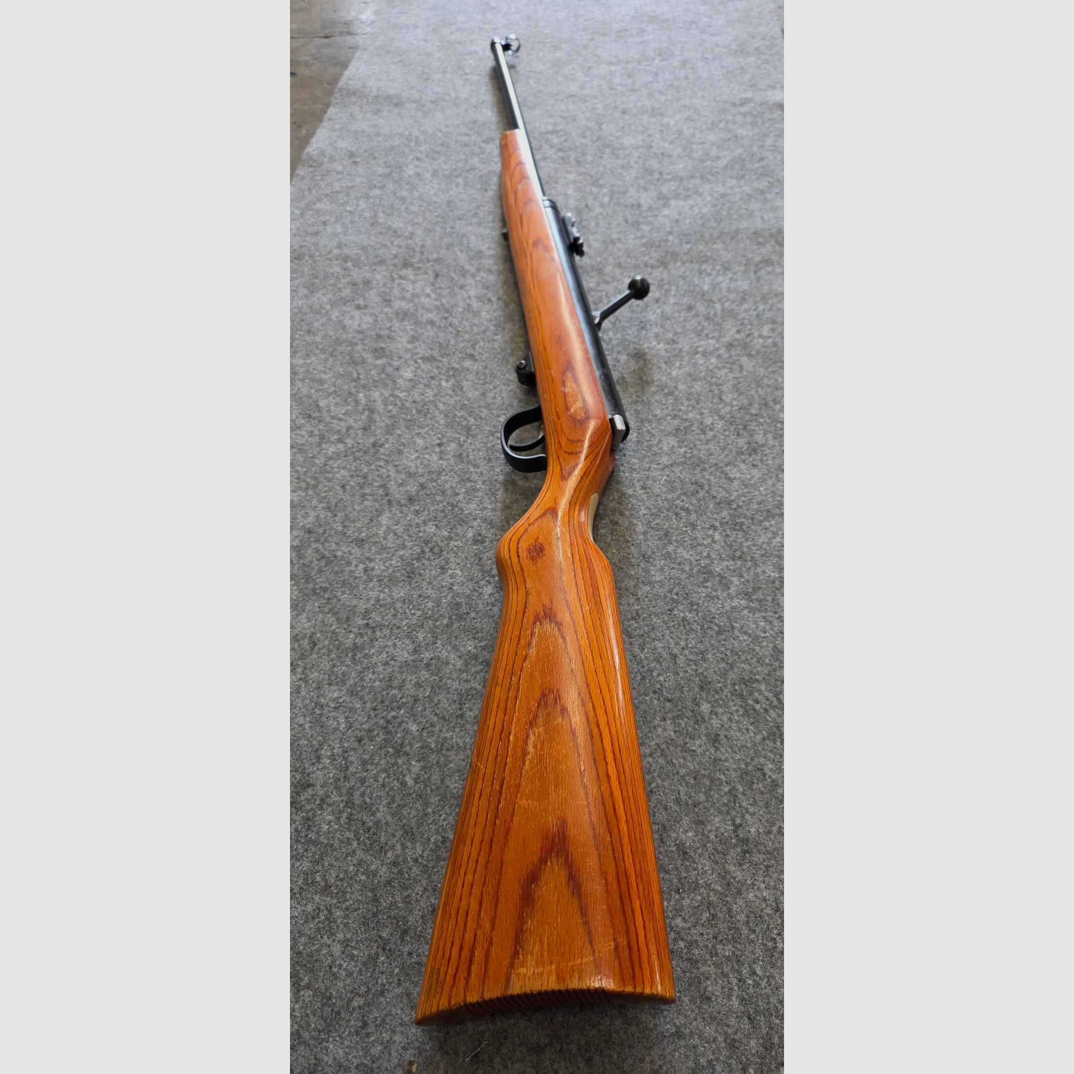 Haenel Mod. 49a good quality with laminated wood stock from 1963 in very nice condition bolt action no 310