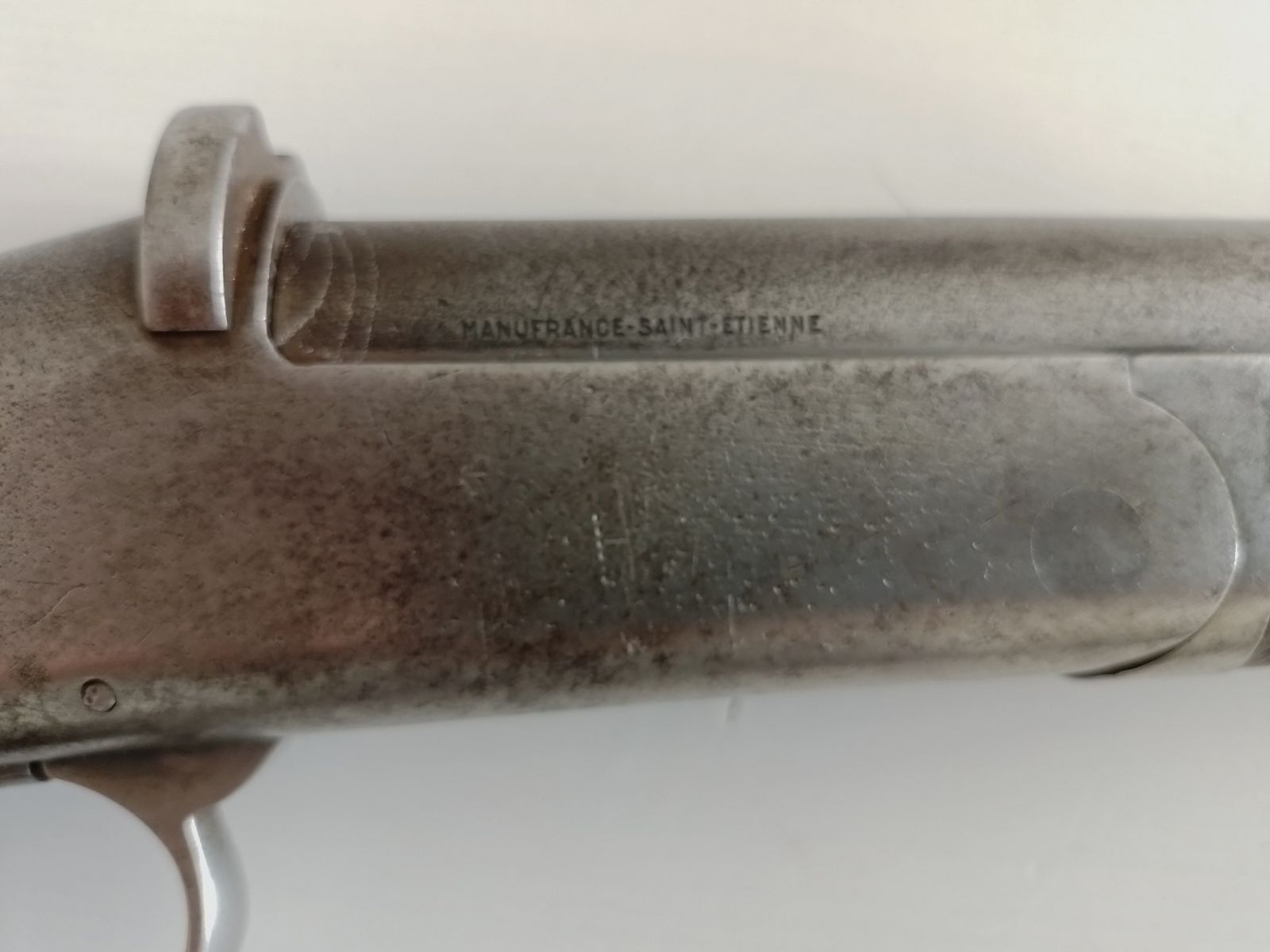 Schöne Kipplaufbüchse Dekowaffe
