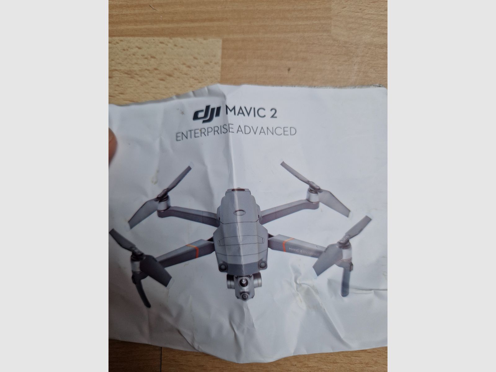 NUOVO DJI Mavic 2 Enterprise Advanced termografia 640 tempo di volo totale del dispositivo due ore entrambe le batterie hanno solo 4 cicli di carica.