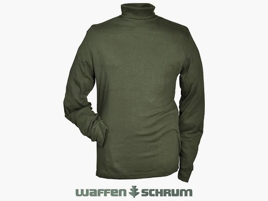 Hubertus Rollkragen-Shirt Oliv