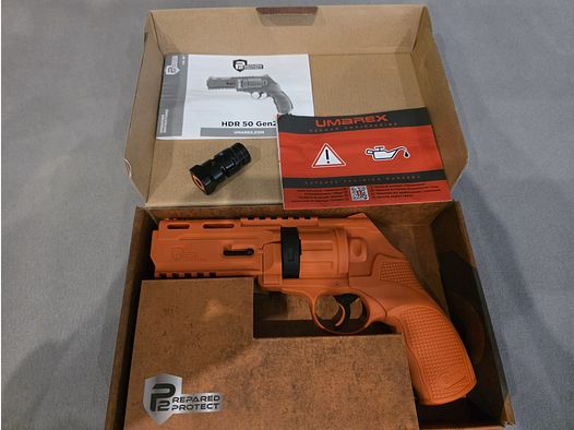 Umarex RAM .50 Revolver T4E HDR 50 .50 CO₂, met 7,5 J nieuw en in originele verpakking