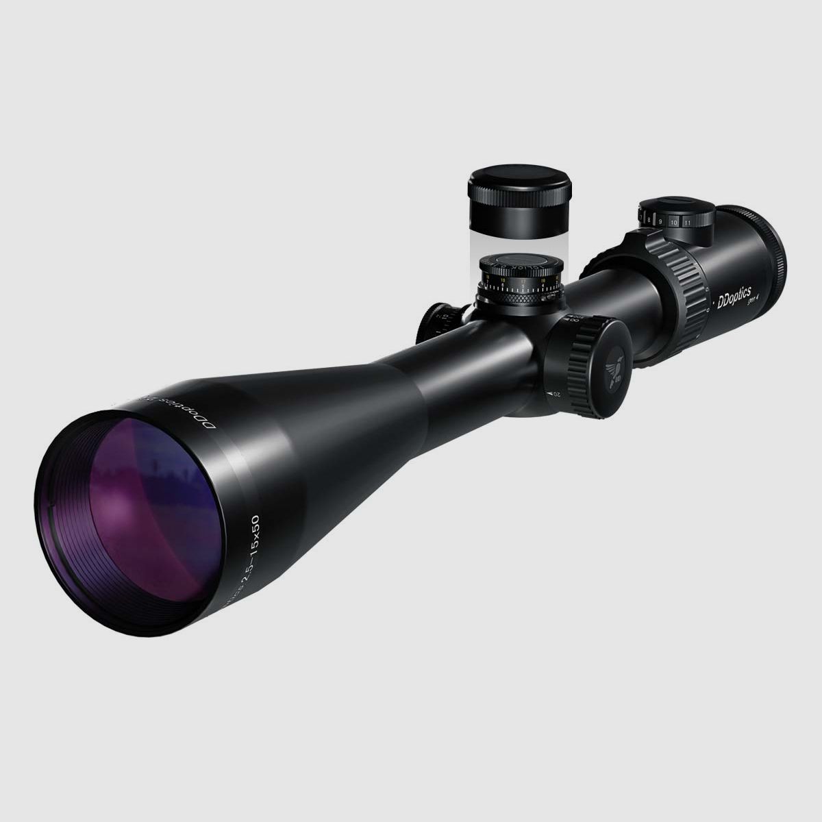 DDoptics 442511134 Zielfernrohr Nighteagle V6 2,5-15x50 Gen3 NFX MRAD A4N