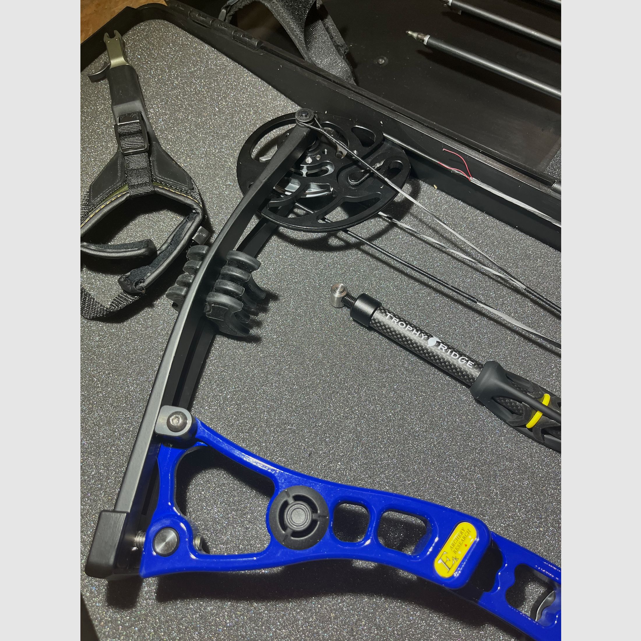 EK Archery AXIS Blau Komplettset TAUSCH