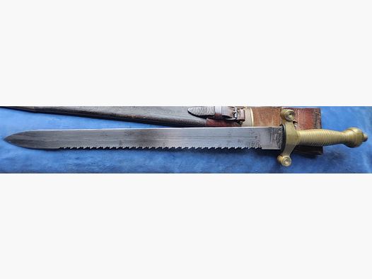 Swiss M1842 pioneers saw back Gladius short sword