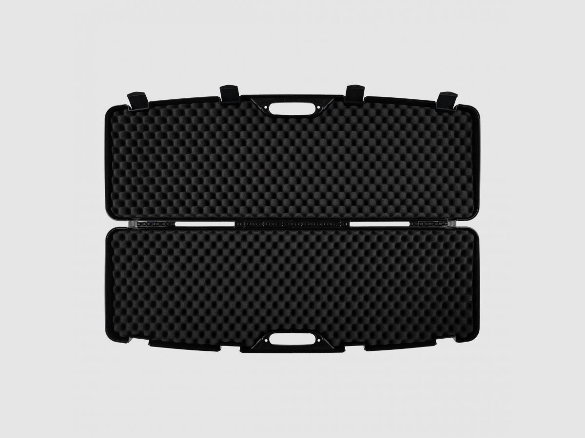 Megaline Waffenkoffer schwarz 118x35x11 cm mit Schnallen, Bild 2 von 4